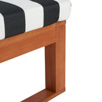 Natural / Navy Stripe