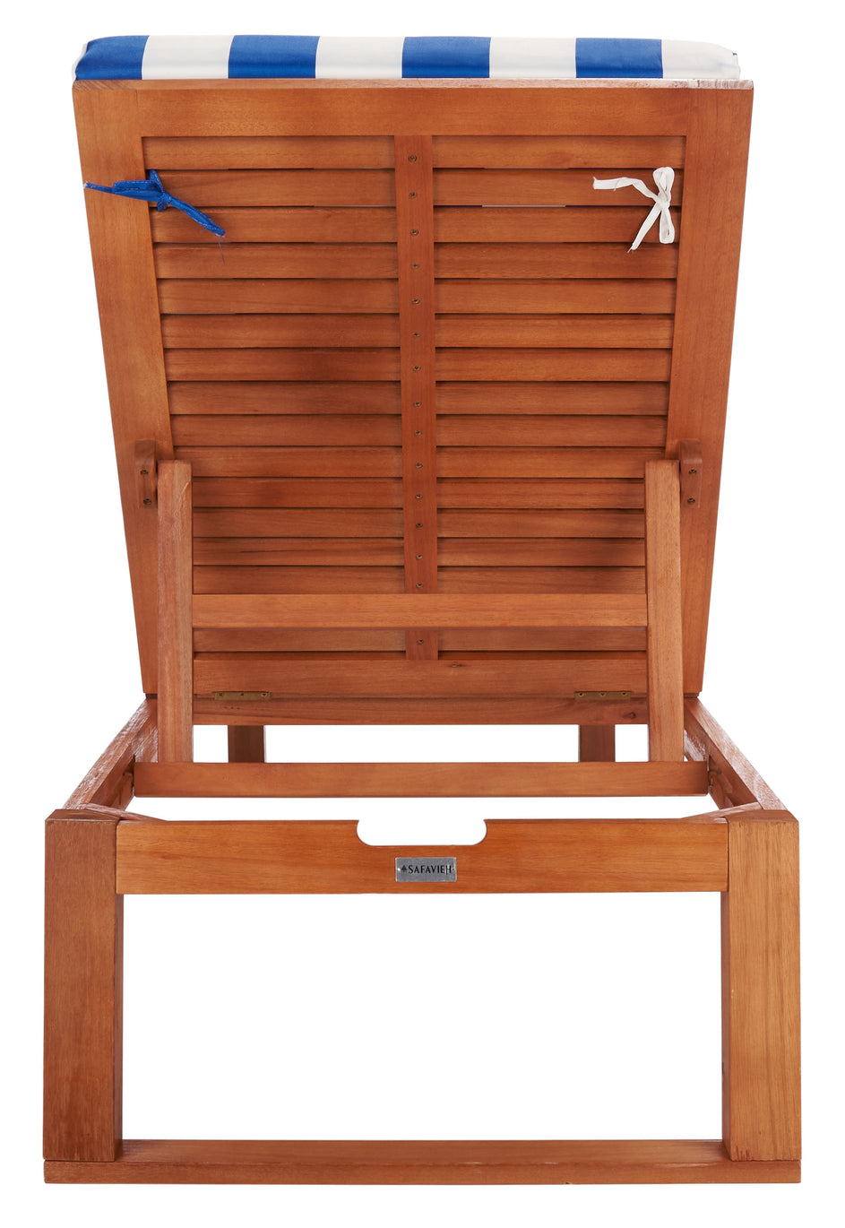 Natural / Royal Blue Striped