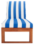 Natural / Royal Blue Striped