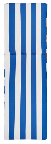 Natural / Royal Blue Striped