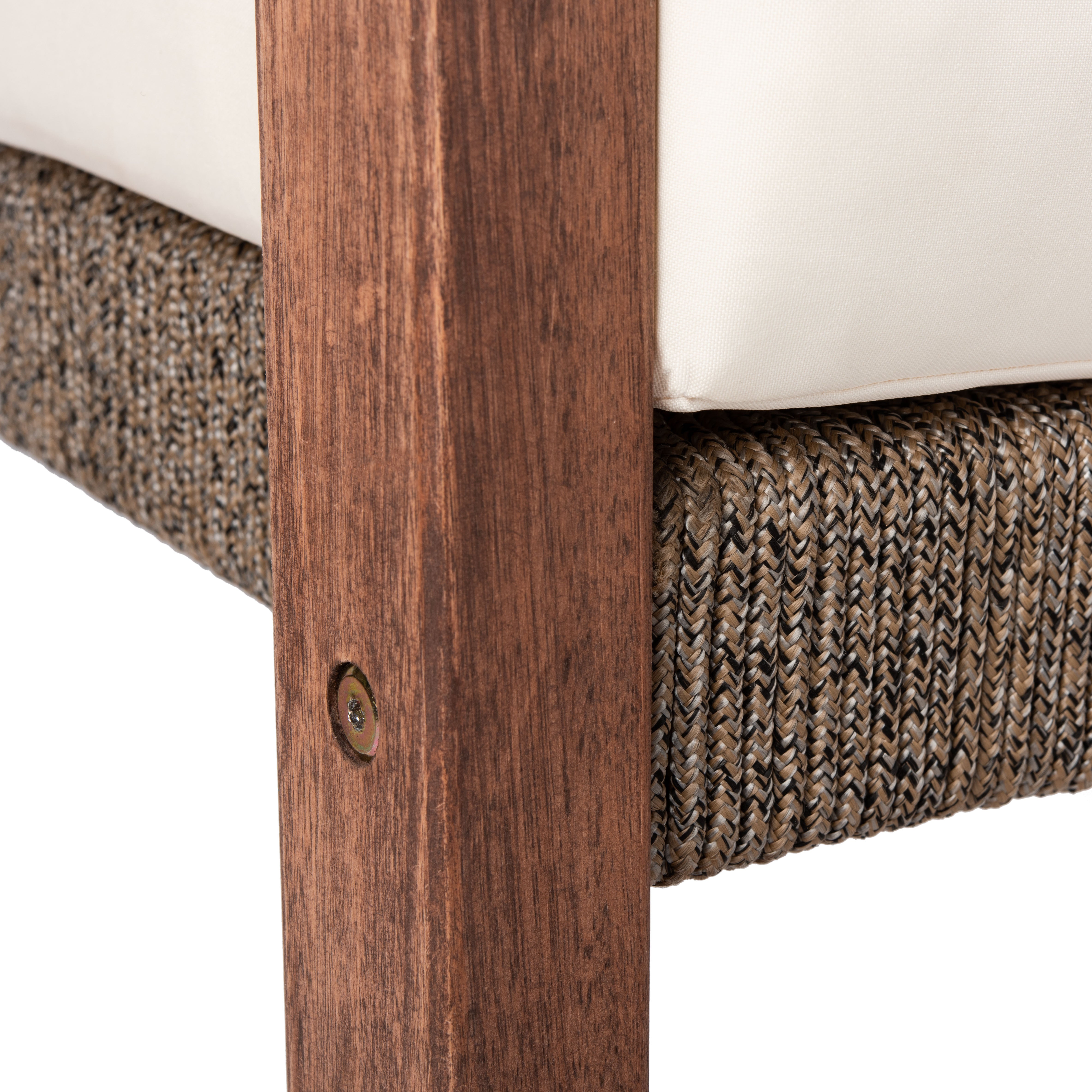 Safavieh Reid 4 Pc Living Set, PAT7051 - Natural / Beige