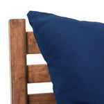 Safavieh Reid 4 Pc Living Set, PAT7051 - Natural / Navy