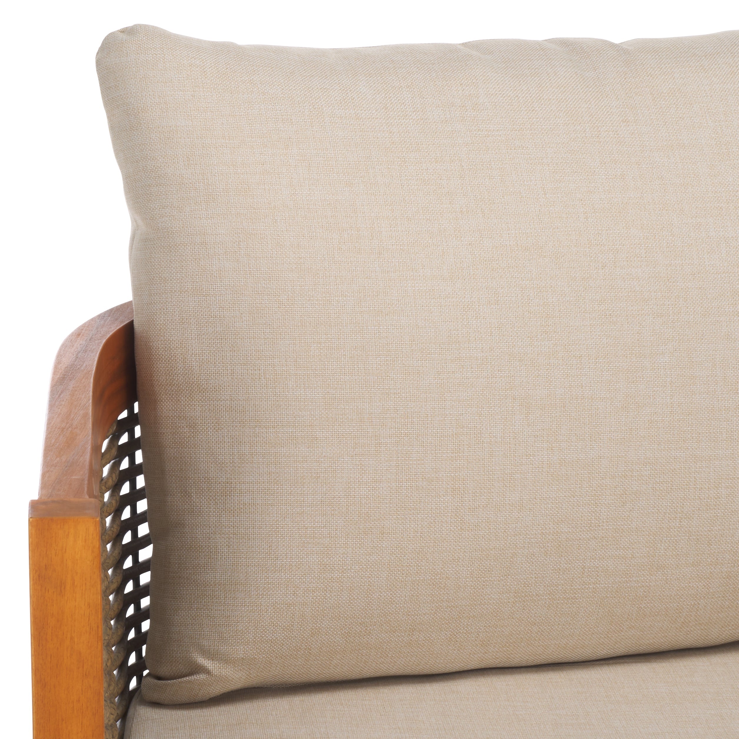 Safavieh Amanda Bench + Table, PAT7090 - Natural / Taupe