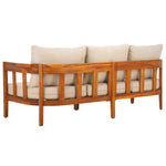 Safavieh Owen 3 Seater Sofa, PAT7091 - Natural / Taupe