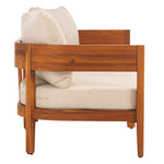 Safavieh Theo 3 Seater Sofa, PAT7092 - Natural / Taupe