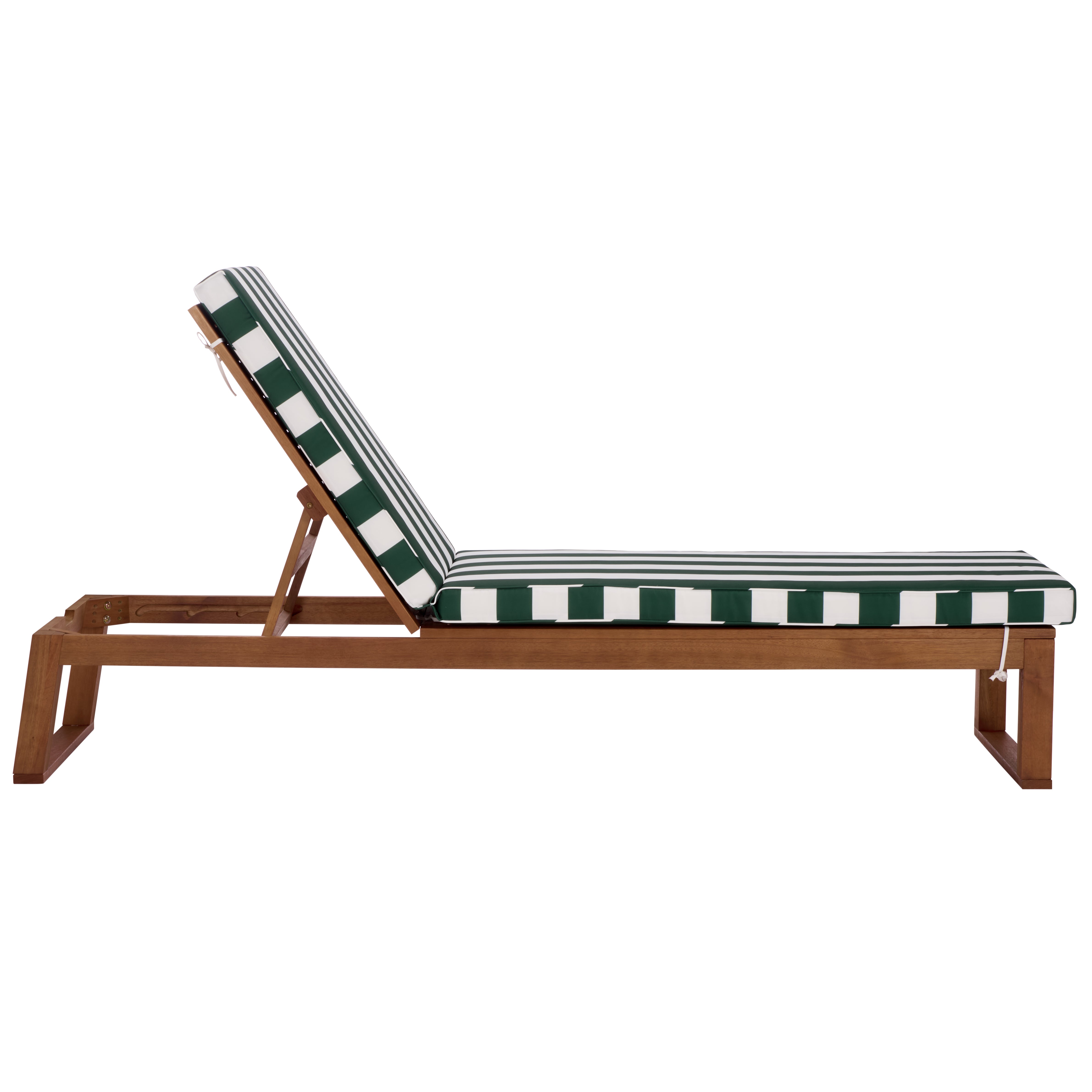 NATURAL / HUNTER GREEN STRIPE