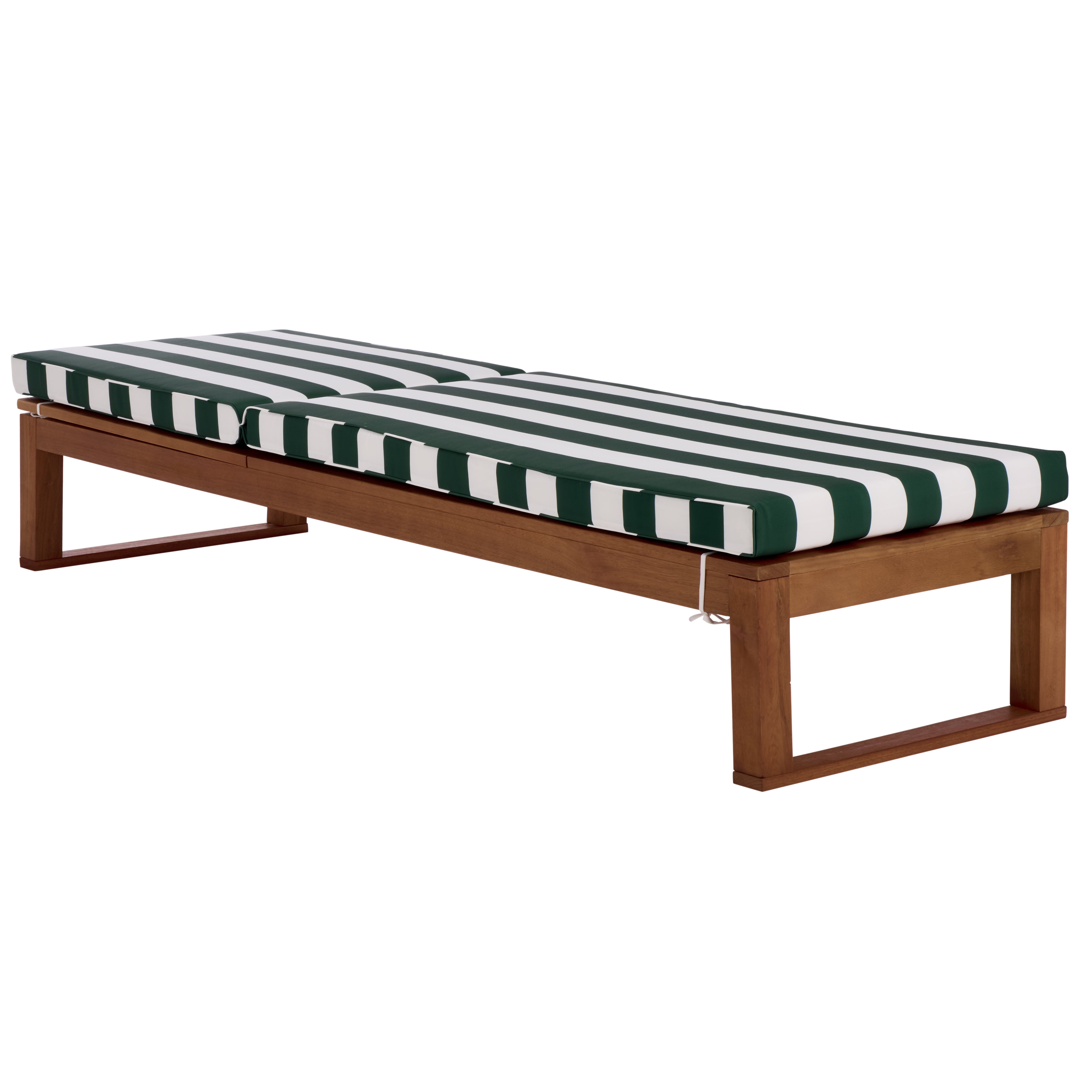 NATURAL / HUNTER GREEN STRIPE