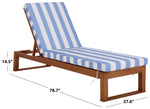 NATURAL / BABY BLUE STRIPE