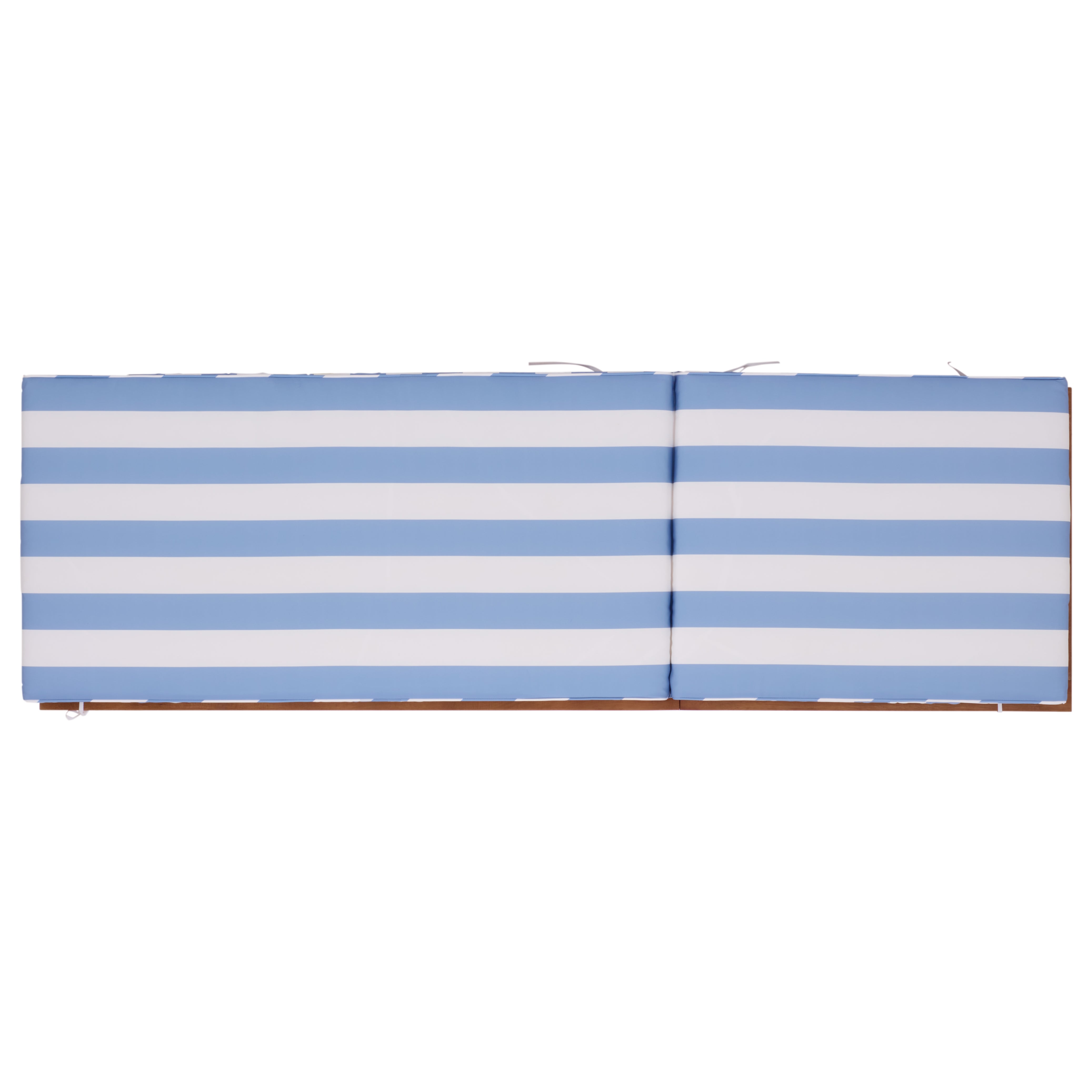NATURAL / BABY BLUE STRIPE