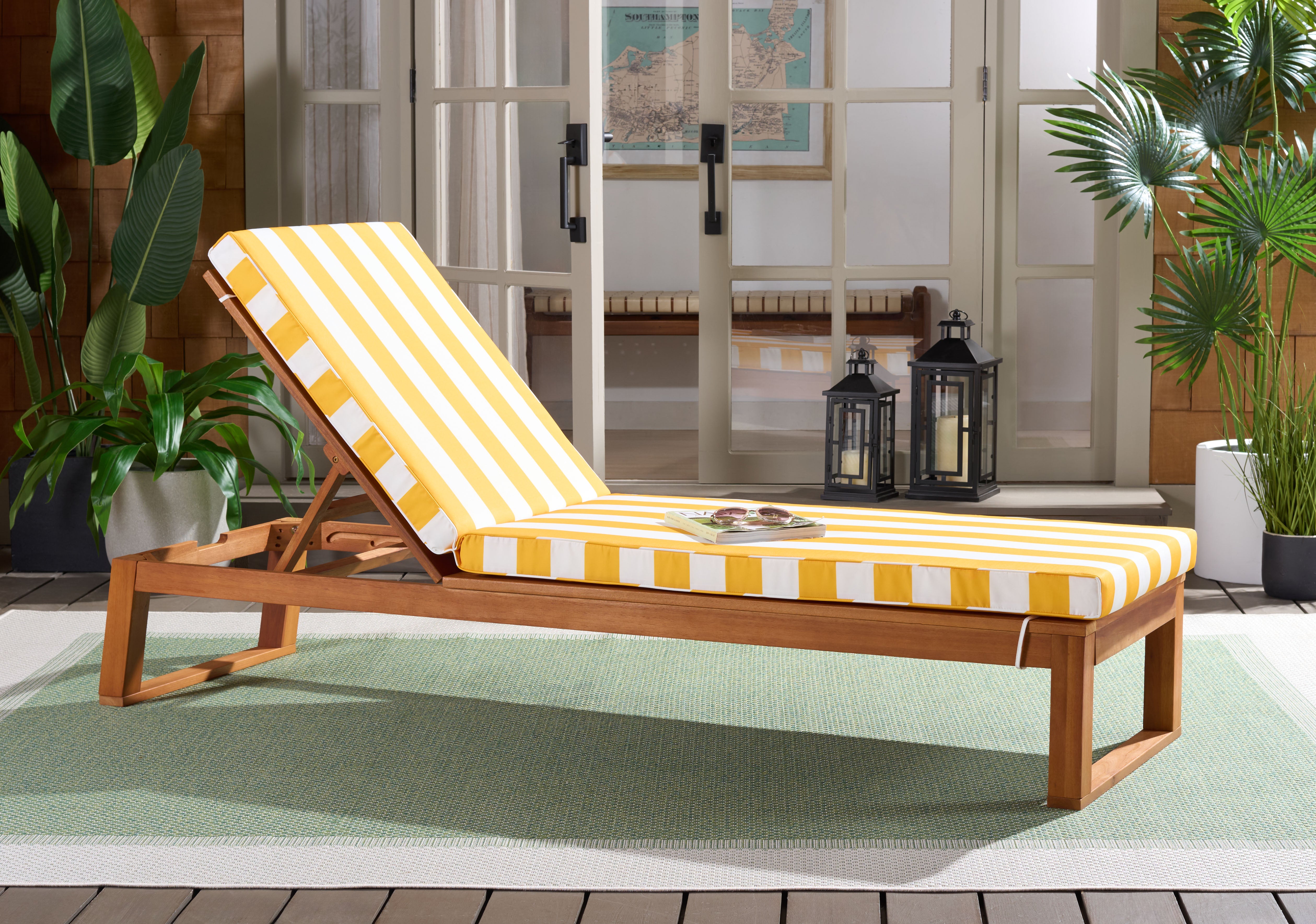 NATURAL / YELLOW STRIPE