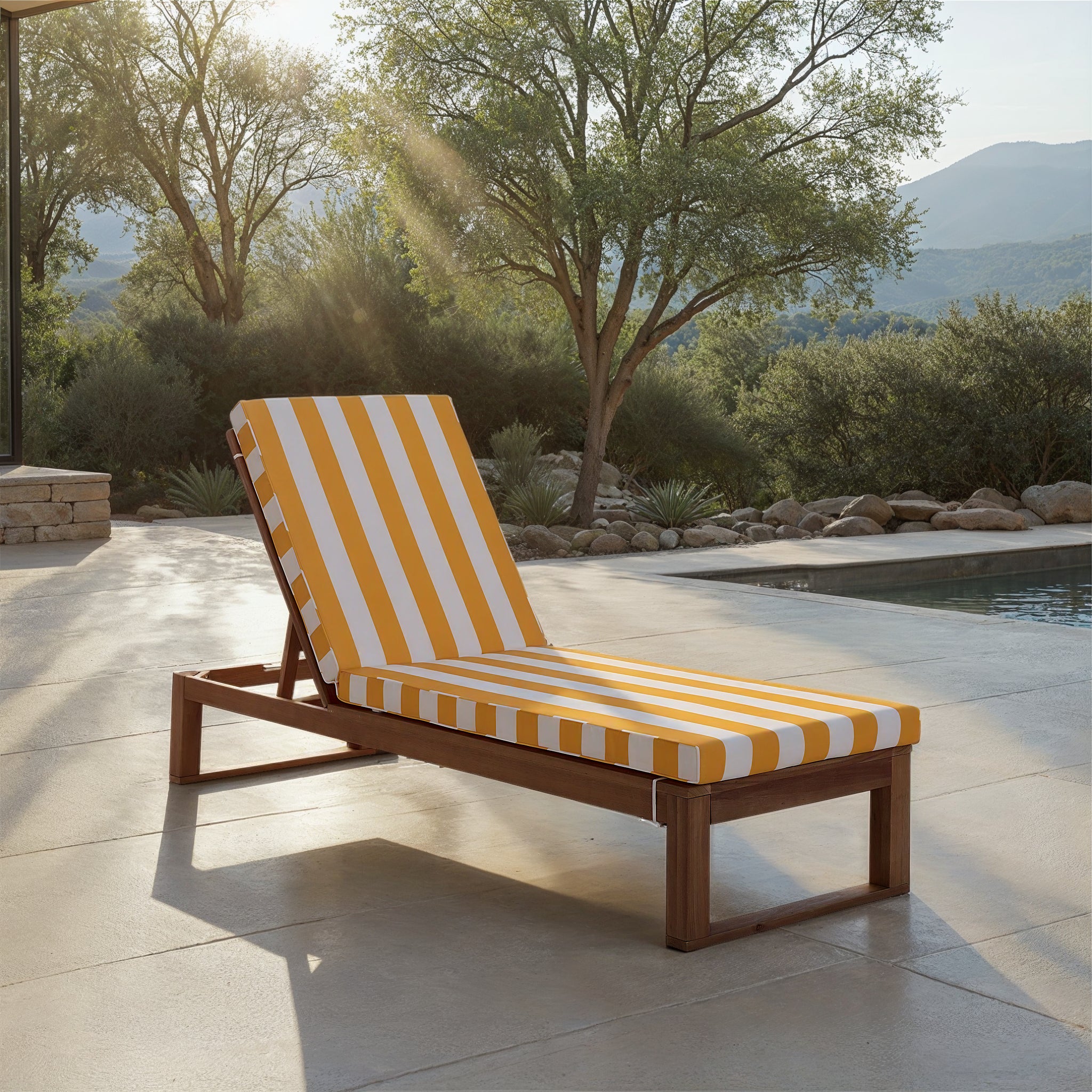 NATURAL / YELLOW STRIPE