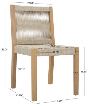 Safavieh Bella Dining Chair (Set of 2), PAT7107