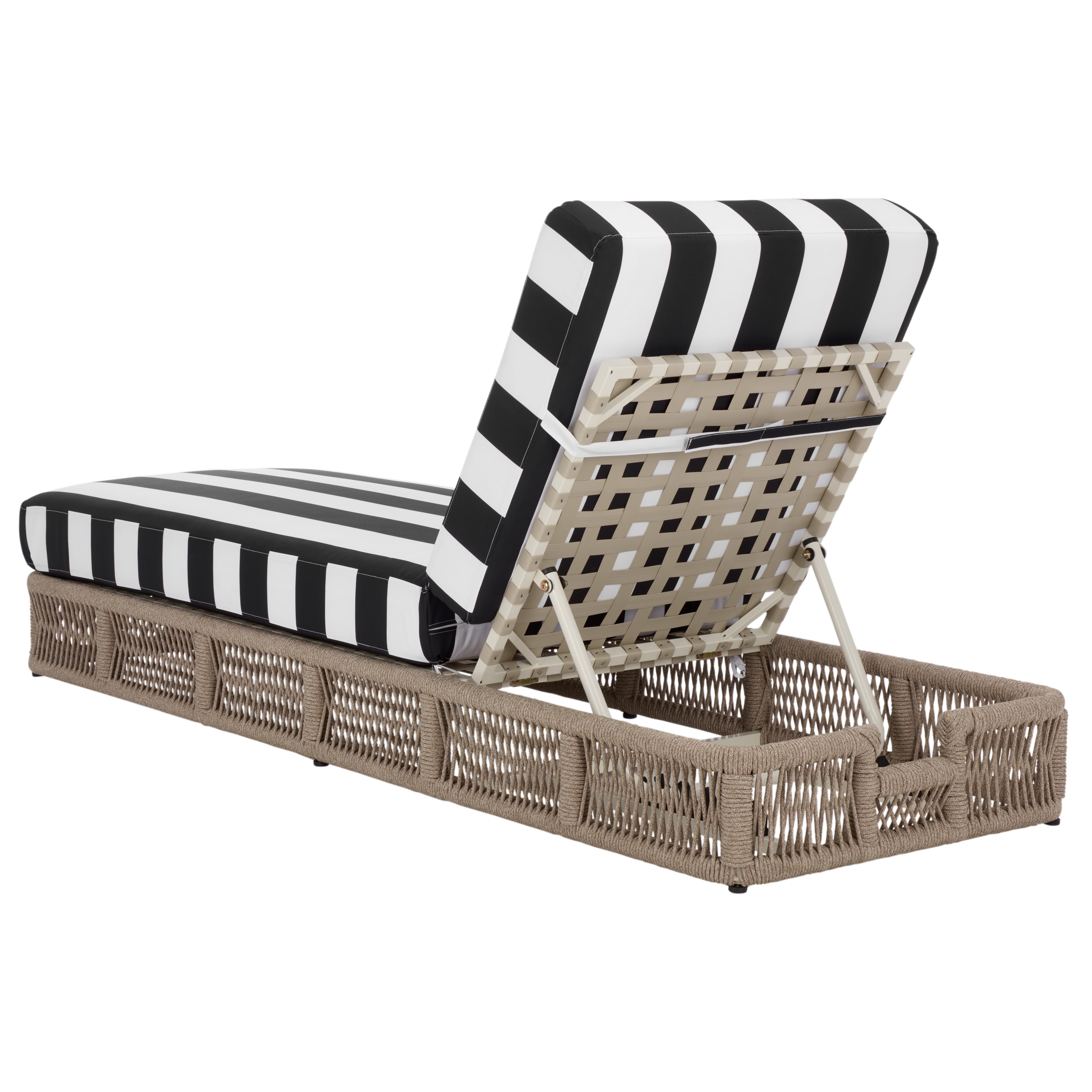 HEATHER TAN / BLACK STRIPED