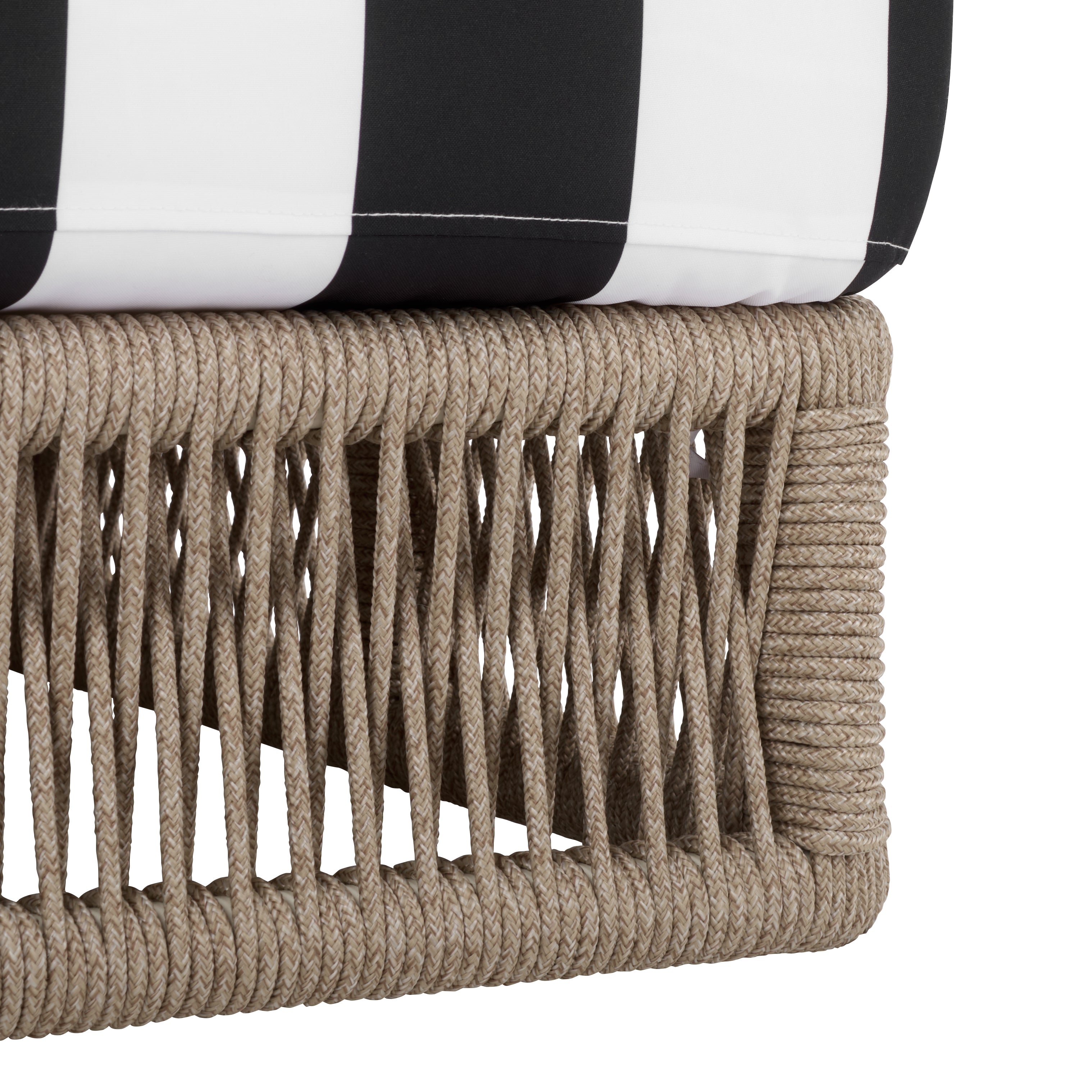 HEATHER TAN / BLACK STRIPED