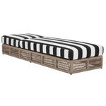 HEATHER TAN / BLACK STRIPED