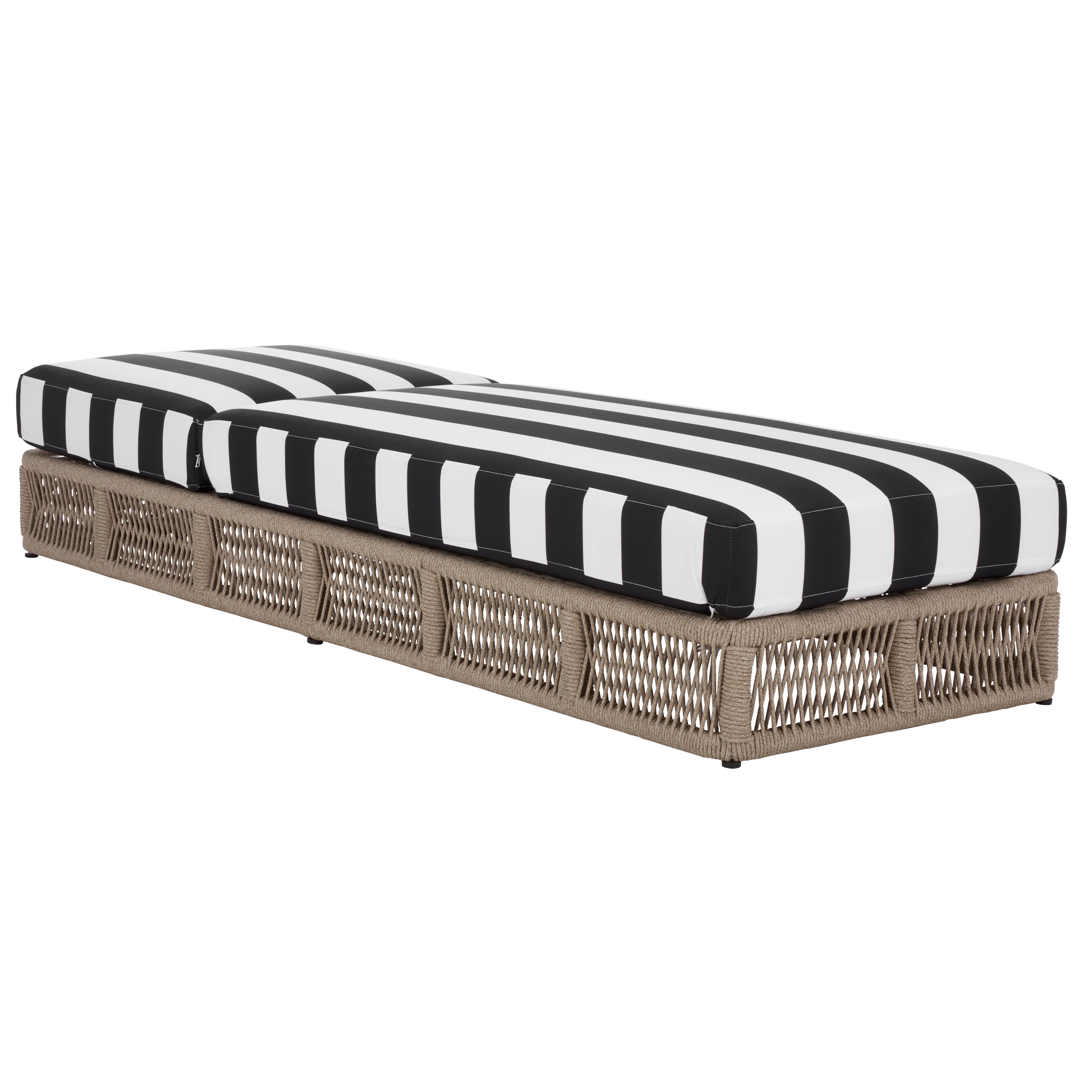 HEATHER TAN / BLACK STRIPED