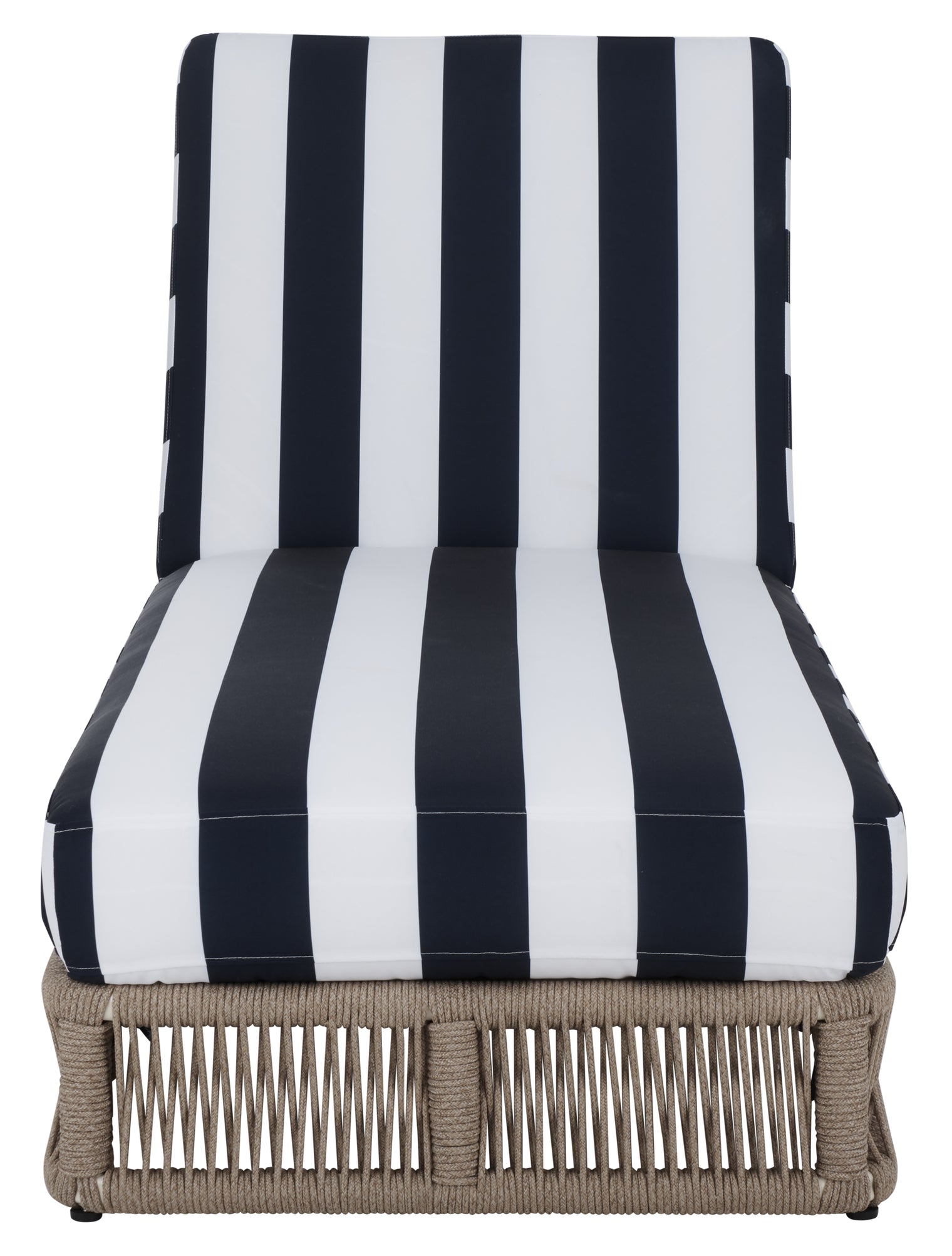 HEATHER TAN / NAVY STRIPED