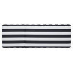 HEATHER TAN / NAVY STRIPED