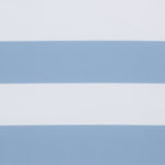 HEATHER TAN / BABY BLUE STRIPE