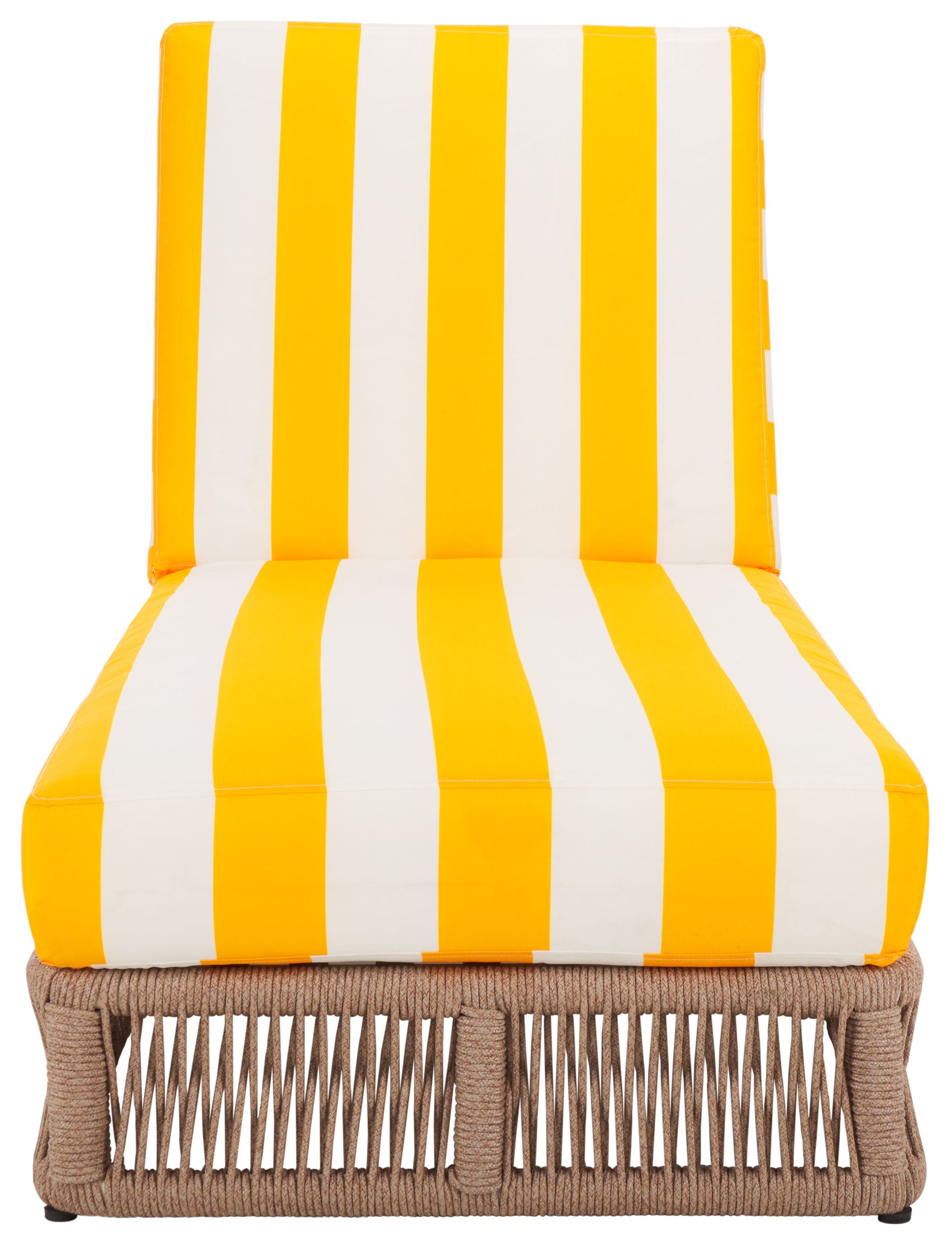 HEATHER TAN / YELLOW STRIPE