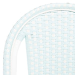 Baby Blue / White