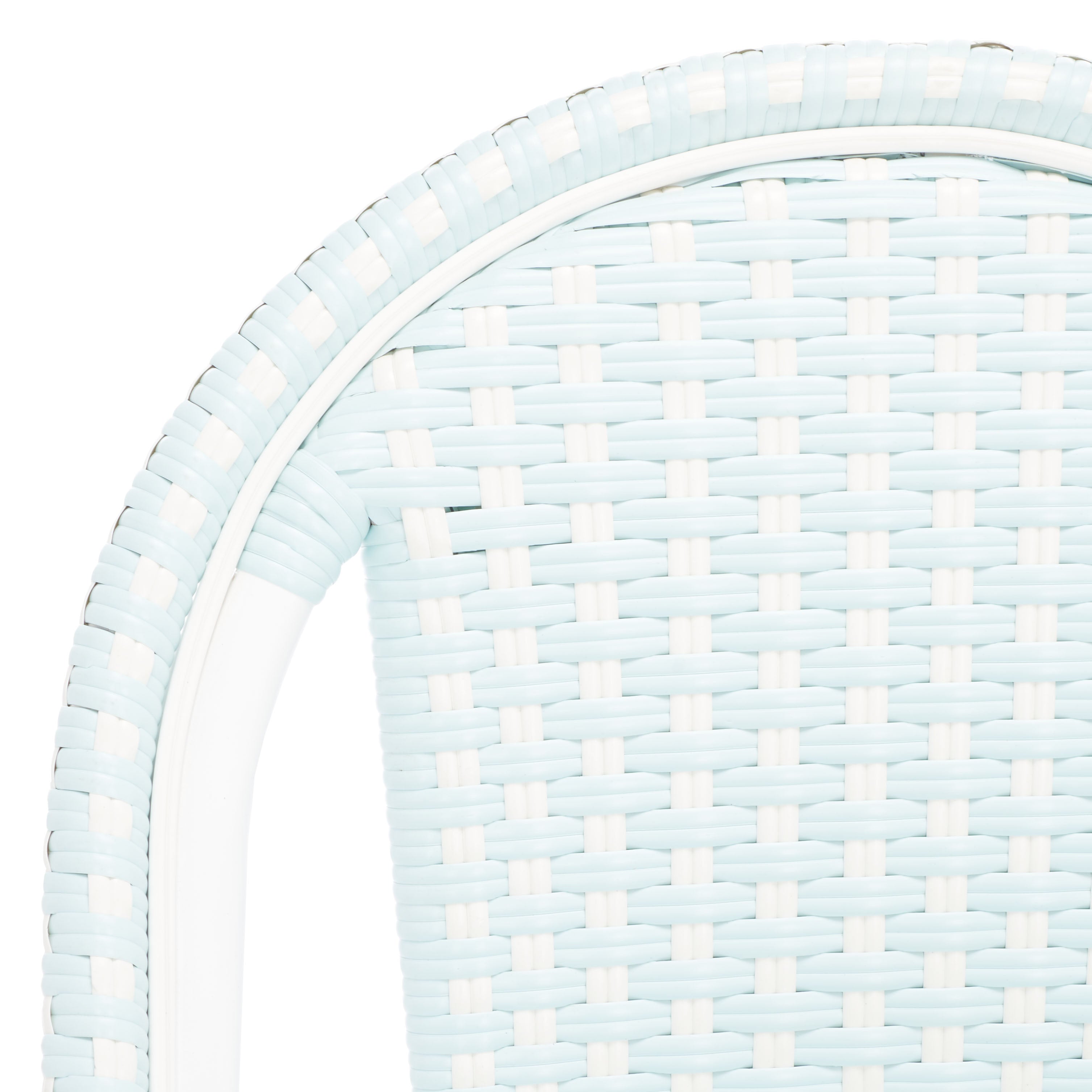 Baby Blue / White