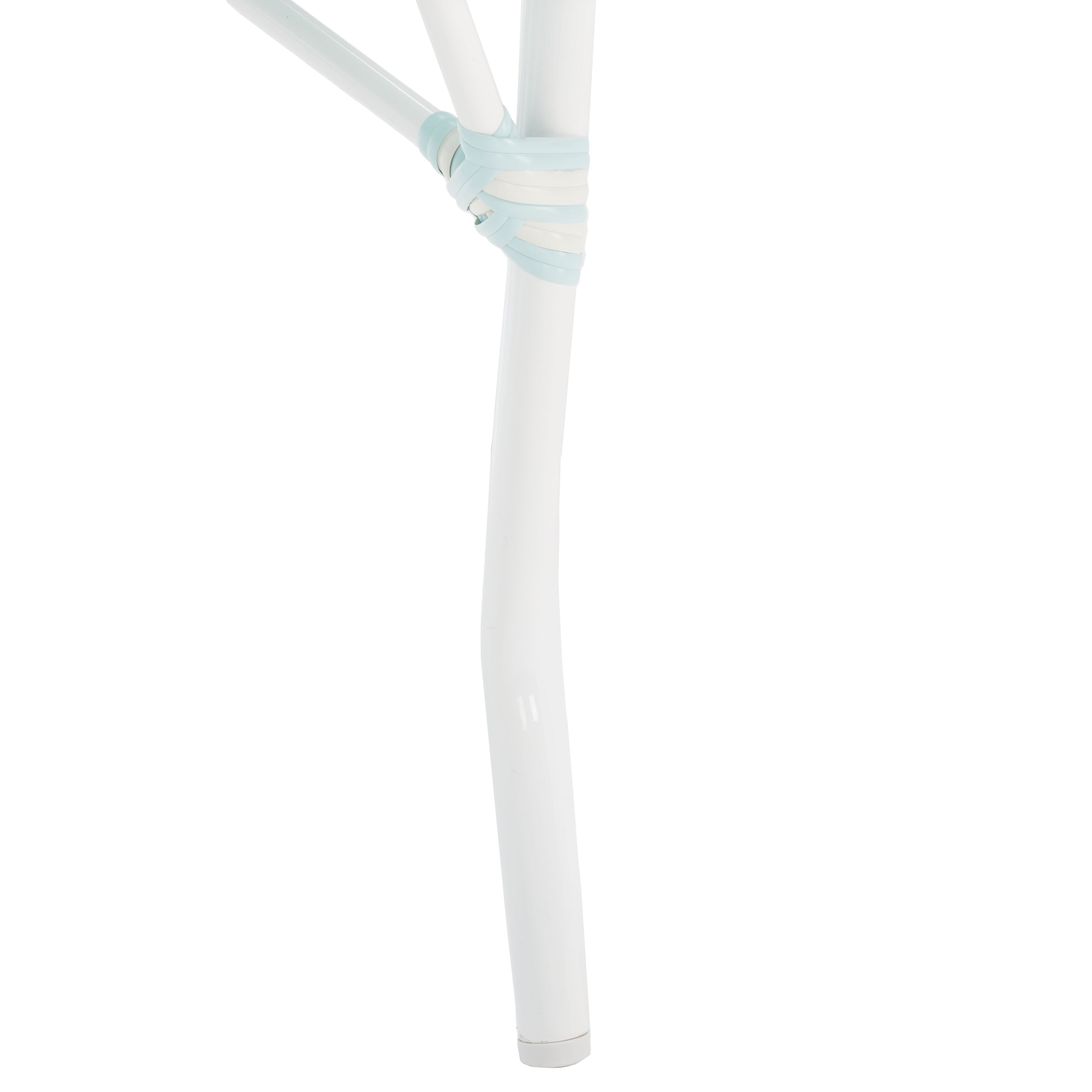 Baby Blue / White