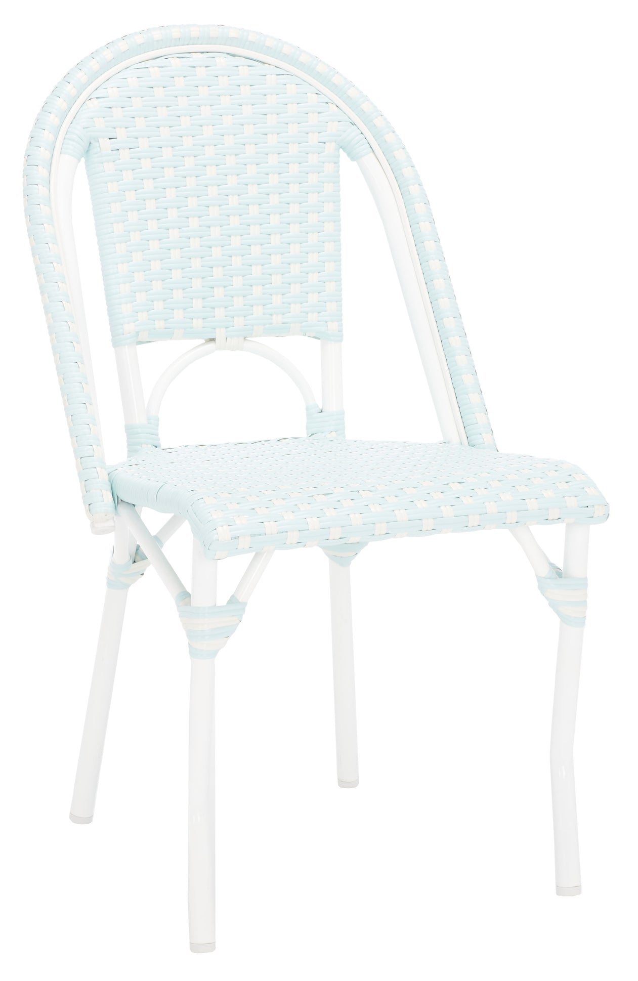 Baby Blue / White