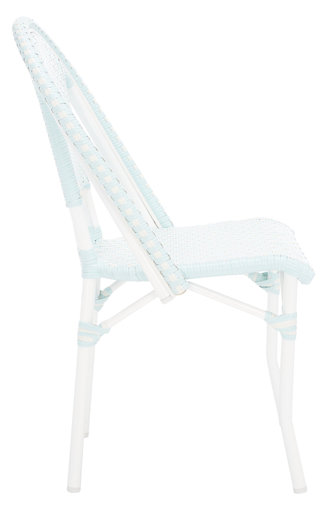 Baby Blue / White