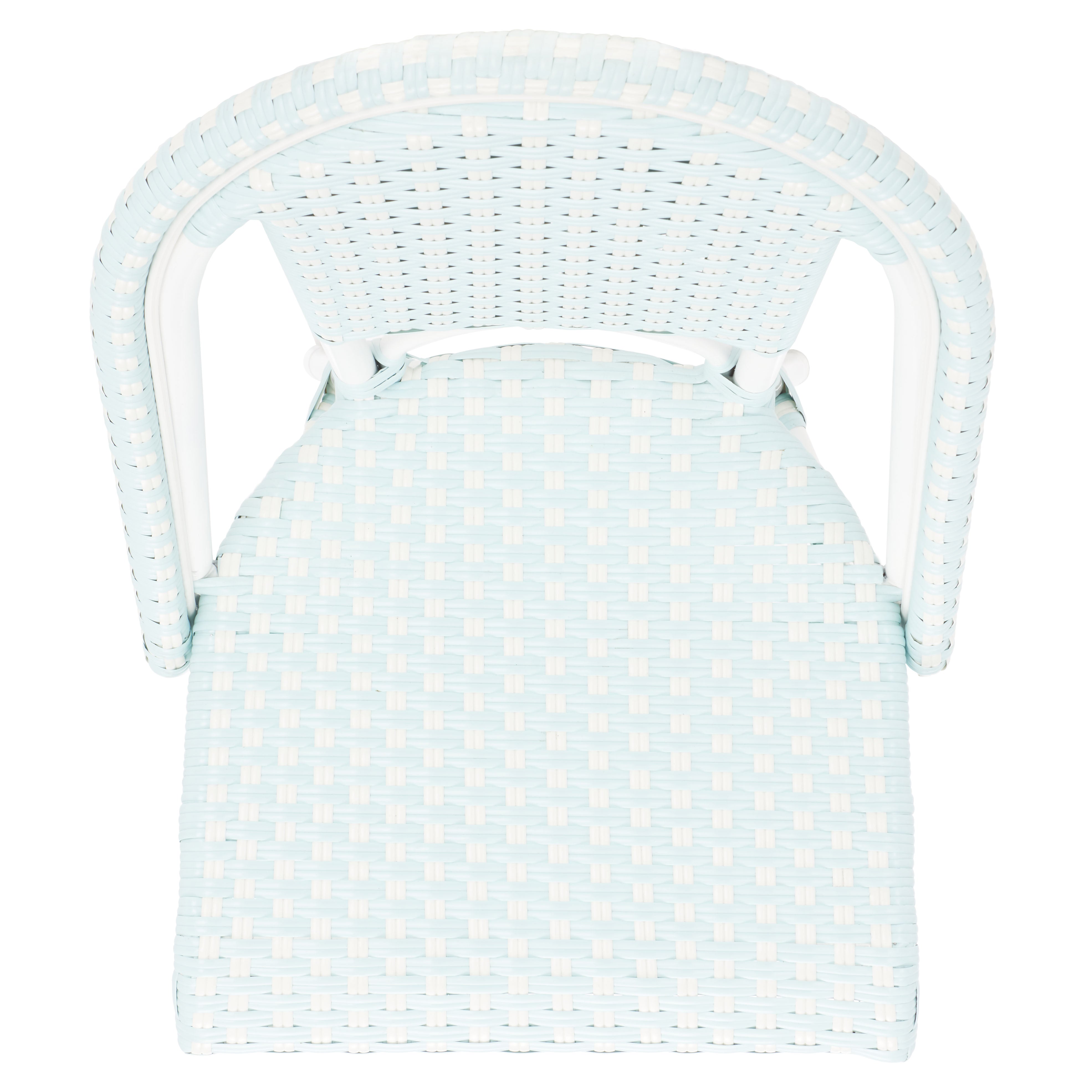 Baby Blue / White