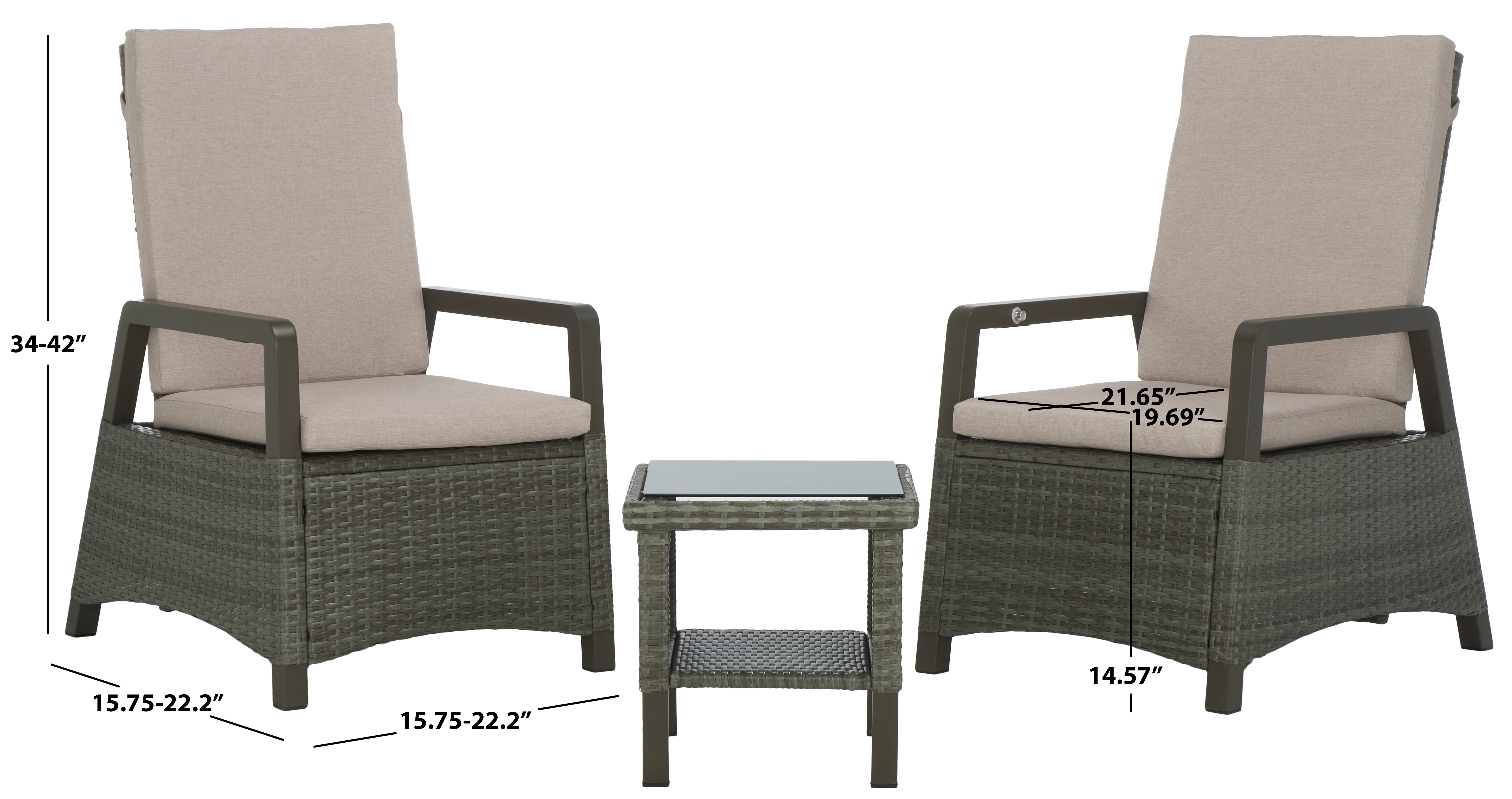 GREY BROWN / LIGHT GREY