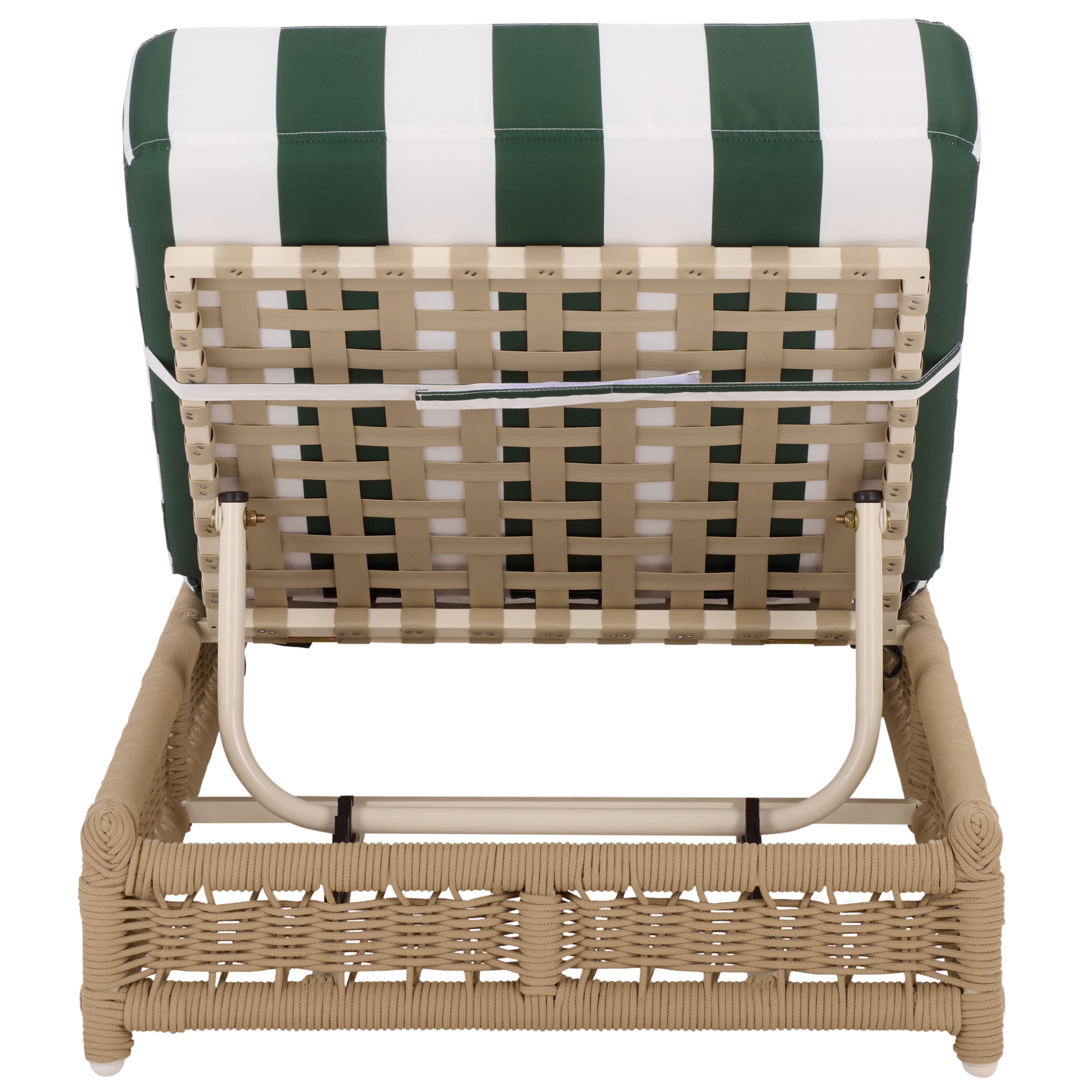 TAN / HUNTER GREEN STRIPE