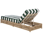 TAN / HUNTER GREEN STRIPE