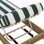 TAN / HUNTER GREEN STRIPE