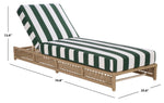 TAN / HUNTER GREEN STRIPE