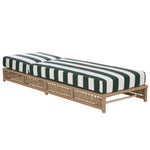 TAN / HUNTER GREEN STRIPE