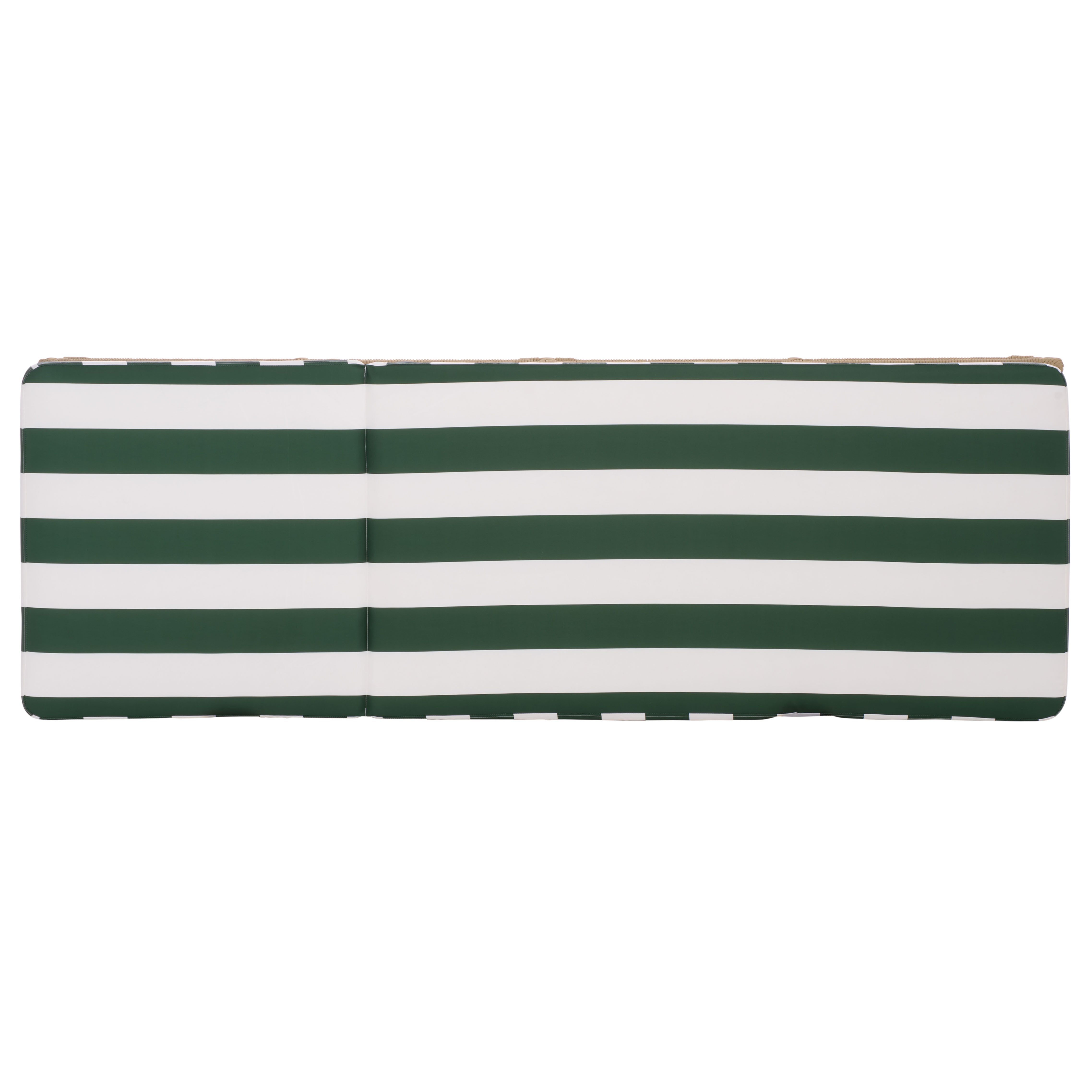 TAN / HUNTER GREEN STRIPE