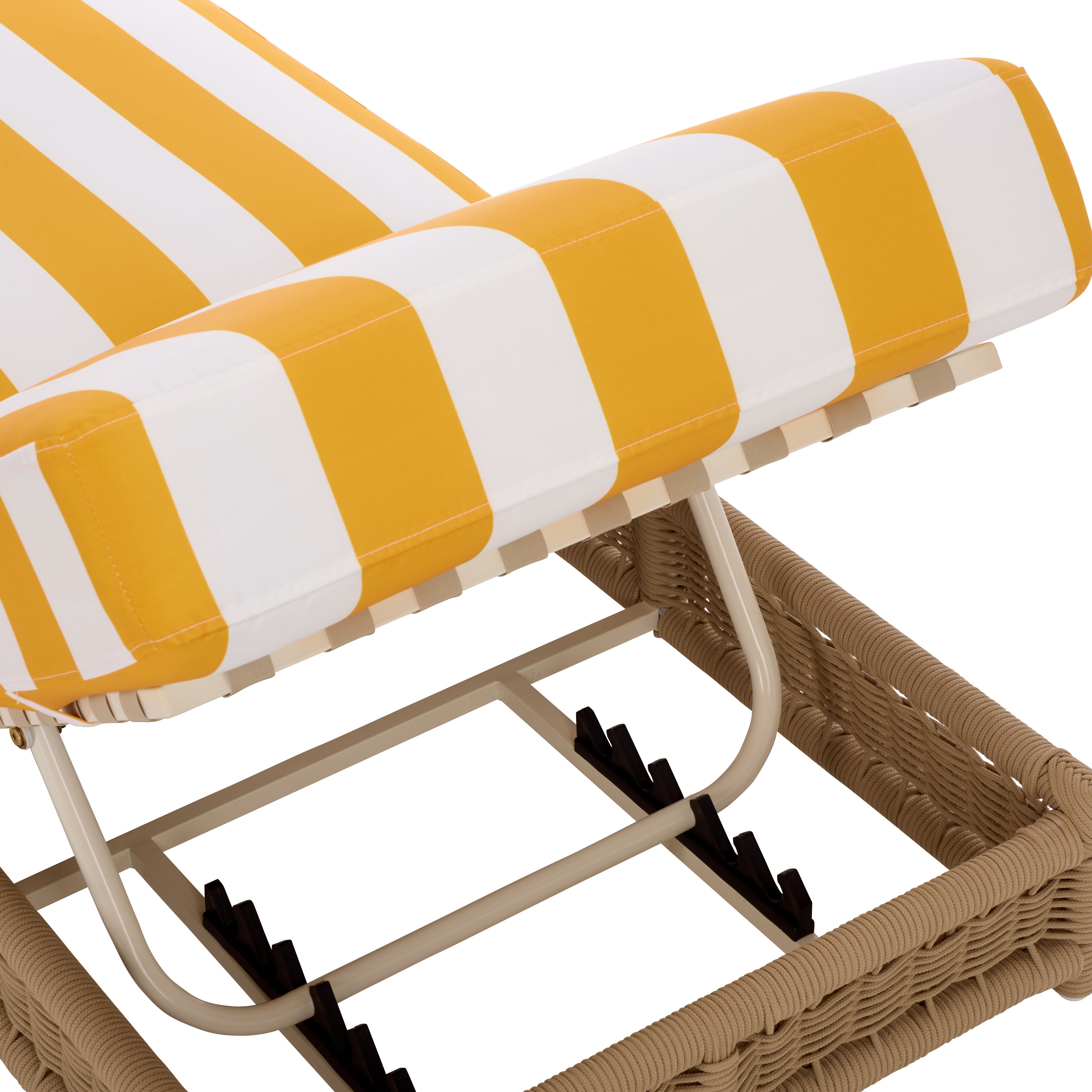 TAN / YELLOW STRIPE