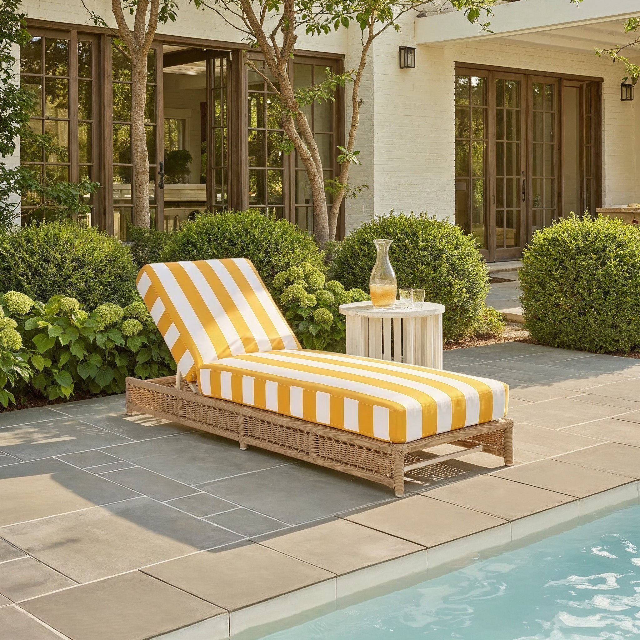 TAN / YELLOW STRIPE
