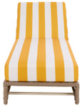 HEATHER TAN / YELLOW STRIPE