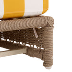 HEATHER TAN / YELLOW STRIPE