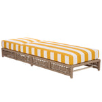 HEATHER TAN / YELLOW STRIPE