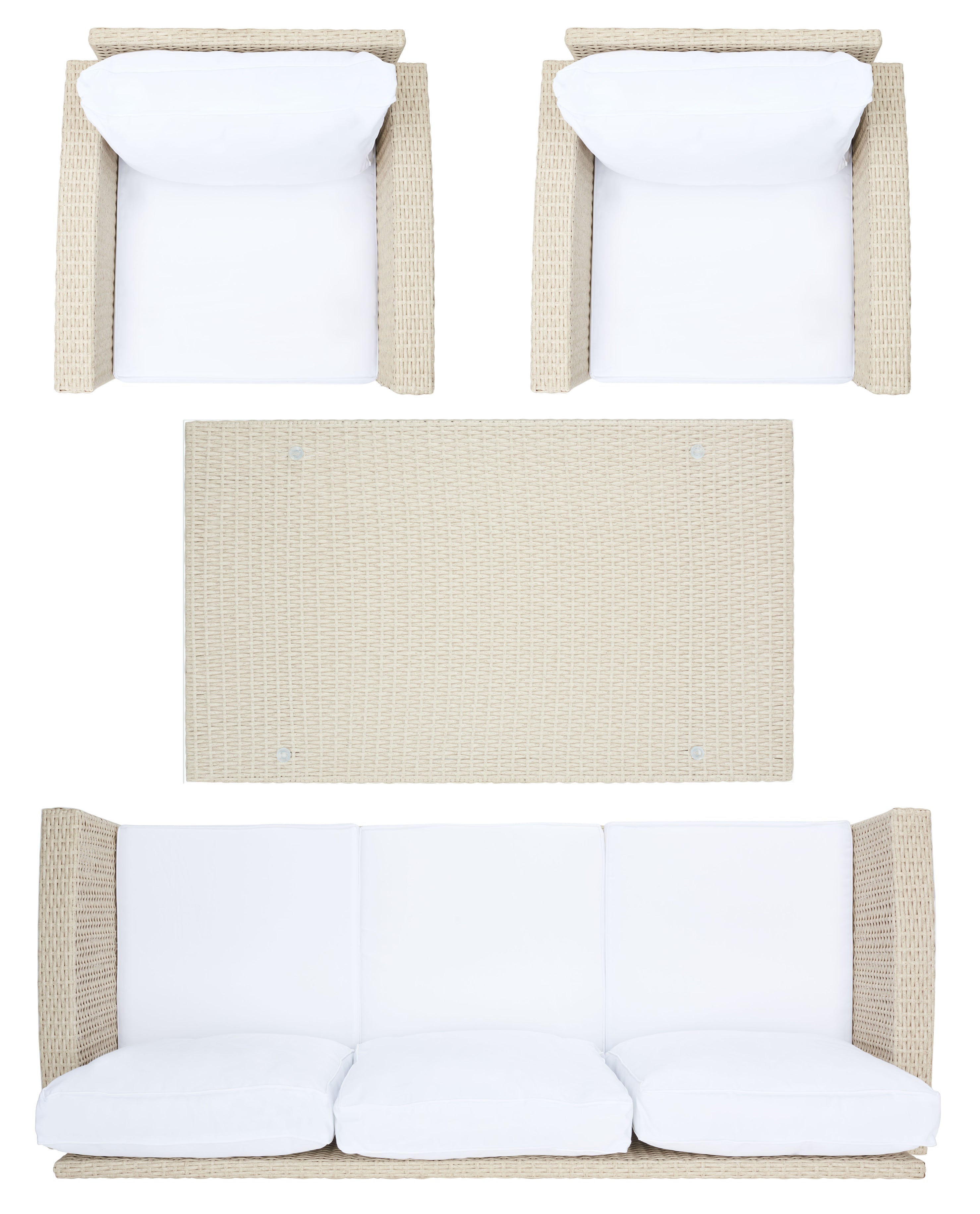 BEIGE / WHITE