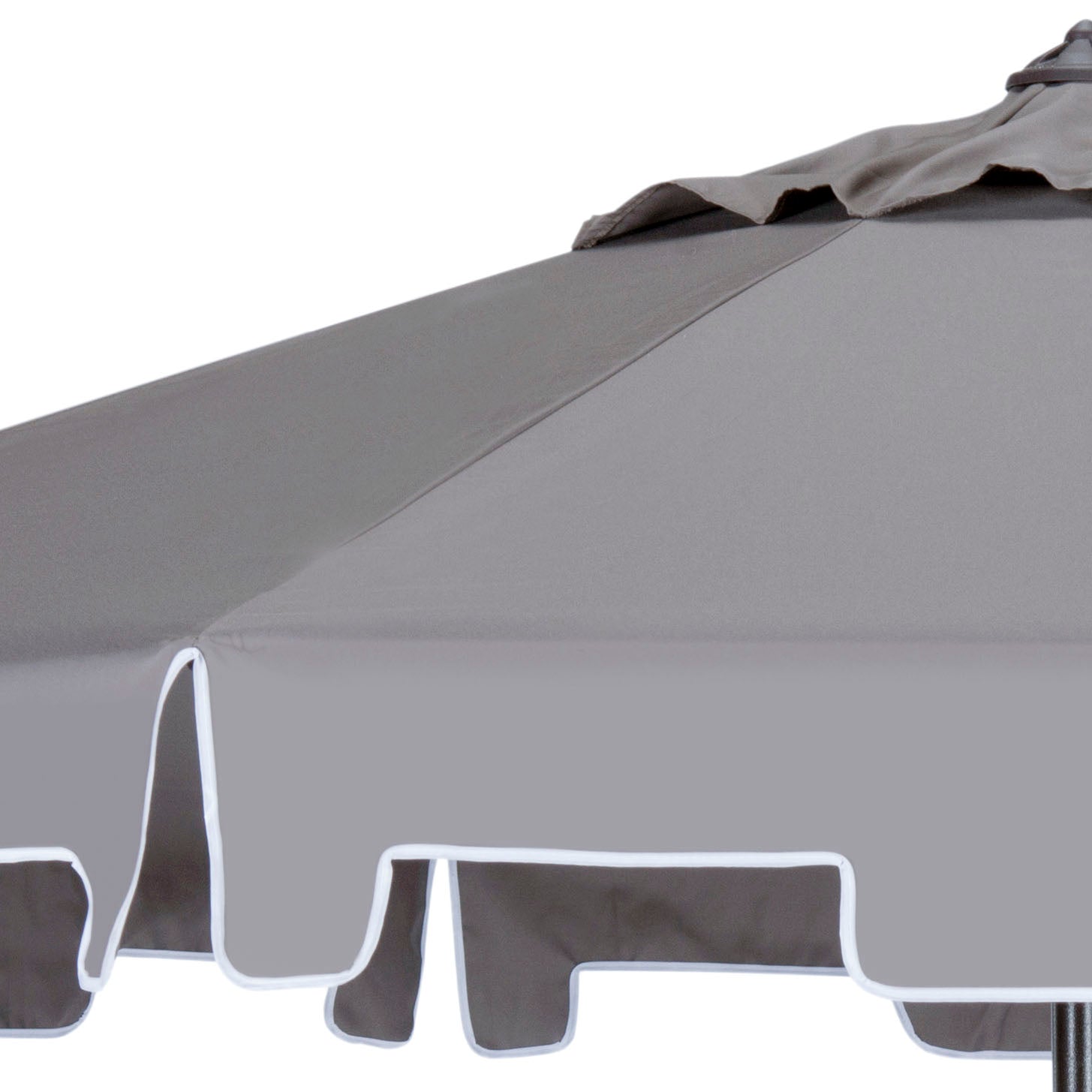 Safavieh Zimmerman 9 Ft Market Umbrella , PAT8000 - Grey