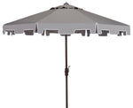 Safavieh Zimmerman 9 Ft Market Umbrella , PAT8000 - Grey