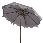 Safavieh Zimmerman 9 Ft Market Umbrella , PAT8000 - Grey