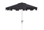Safavieh Zimmerman 9 Ft Market Umbrella , PAT8000 - Black