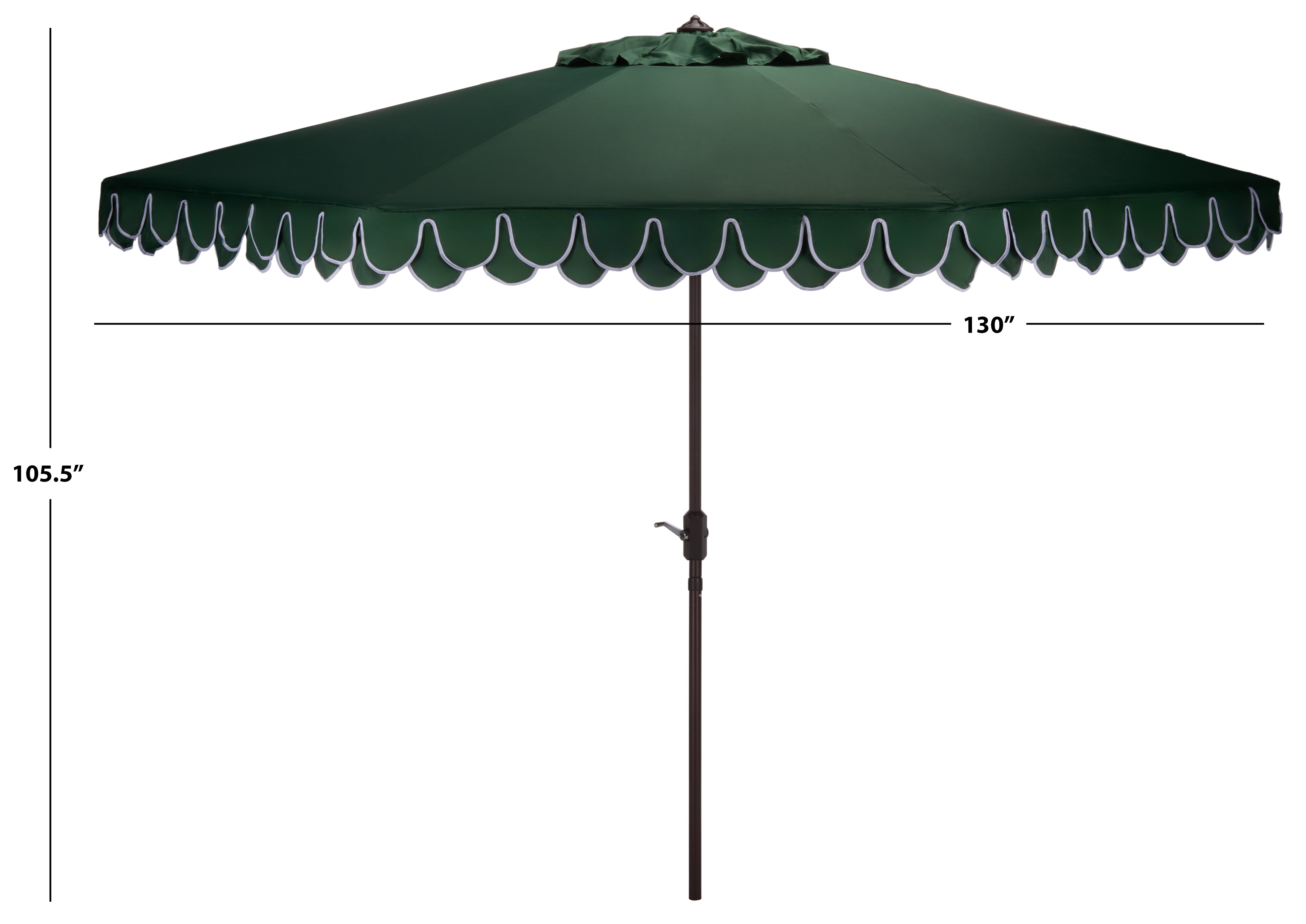 HUNTER GREEN / WHITE