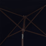 Safavieh Kamen 6.5 X 10 Ft Rect Market Umbrella, PAT8301 - Navy