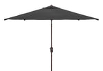 Safavieh Kamen 6.5 X 10 Ft Rect Market Umbrella, PAT8301 - Black